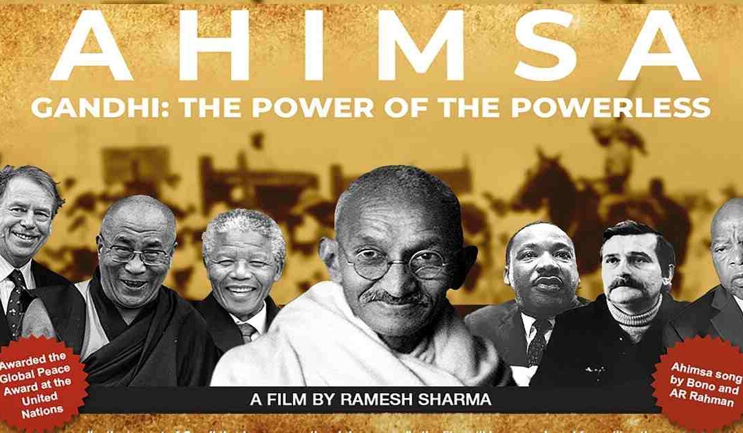 PROYECCIÓN EN LA UNIVERSIDAD DE VALLADOLID DE «AHIMSA- GANDHI: THE POWER OF THE POWERLESS»