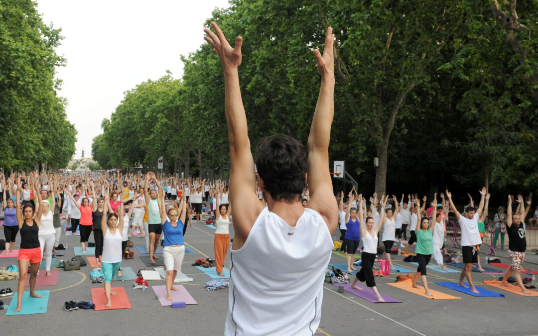 VALLADOLID CELEBRA EL “DIA INTERNACIONAL DEL YOGA” EN EL MARCO DEL 150 ANIVERSARIO DEL NACIMIENTO DE MAHATMA GANDHI
